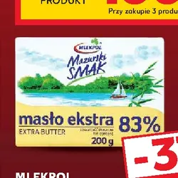 Mlekpol Mazurski Smak Masło ekstra