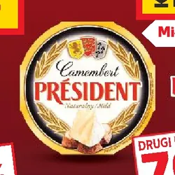 Président Ser Brie lub Camembert