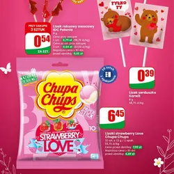 Lizaki strawberry Love Chupa Chups