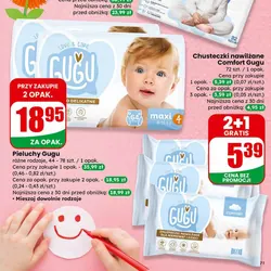 Chusteczki nawilżane Comfort Gugu