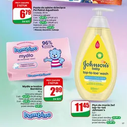 Płyn do mycia 2w1 top-to-toe Johnson's