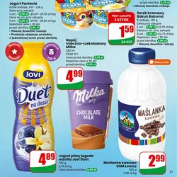 Jogurt pitny jagoda wanilia Jovi Duet