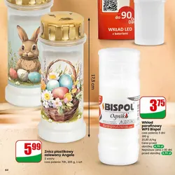 Znicz plastikowy zalewany Angela