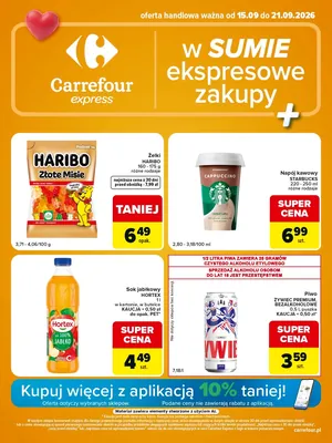 Gazetka Express w SUMIE ekspresowe zakupy