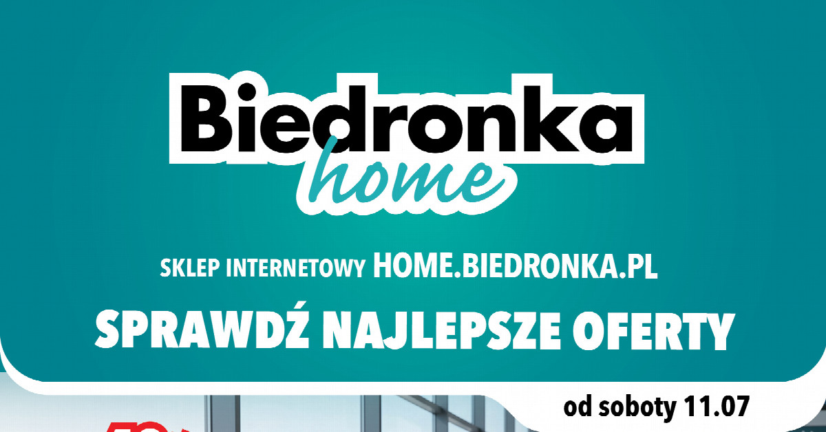 Nowa gazetka Biedronka (11.07–31.07). Co warto kupić? Szybkie podsumowanie hitów