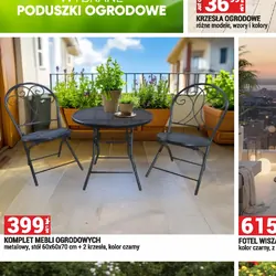 KOMPLET MEBLI OGRODOWYCH