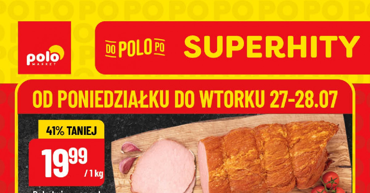 TOP 8 promocji z gazetki POLOmarket, które trzeba wykorzystać do 28.07!