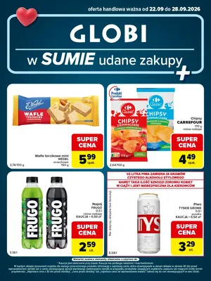 Gazetka Globi w SUMIE udane zakupy