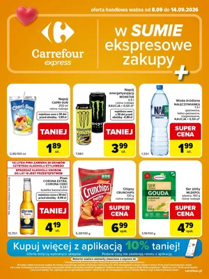 Gazetka Express w SUMIE ekspresowe zakupy