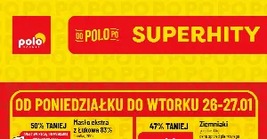 Najlepsze okazje z gazetki POLOmarket 26–27.01: 11 promocji, które naprawdę się opłacają!