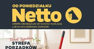 Nowa gazetka Netto (14.09–19.09). Zobacz hity tygodnia, które znikną z półek!