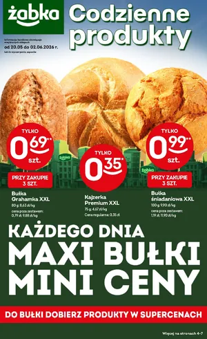 Gazetka Żabka spożywcza (20.05-02.06)