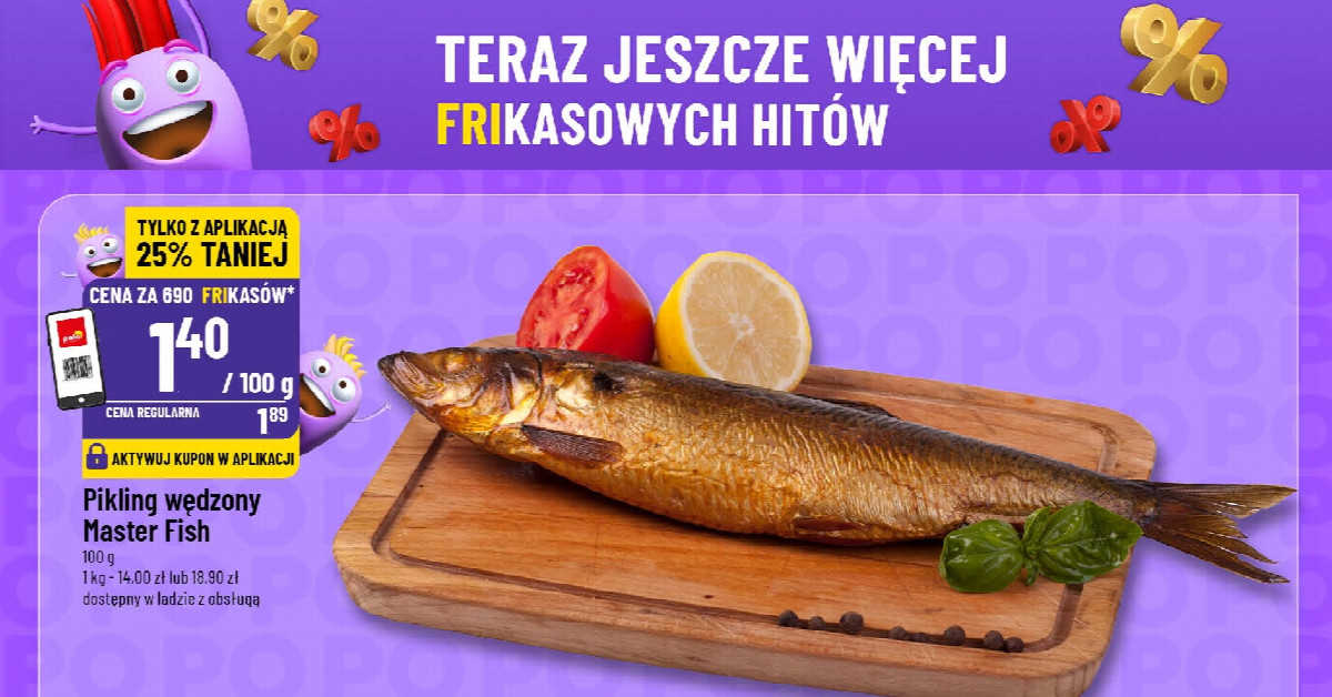 Filety śledziowe a'la Matjas: 45% taniej z aplikacją — promocja, której nie możesz przegapić