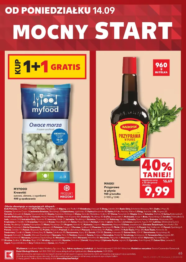 Сторінка 65 каталогу Kaufland