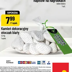 Kamień dekoracyjny otoczak biały