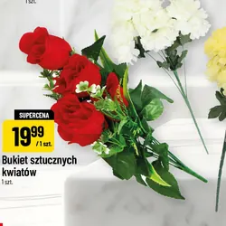 Bukiet sztucznych kwiatów