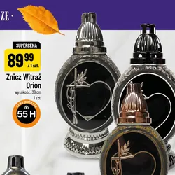 Znicz Witraż Orion