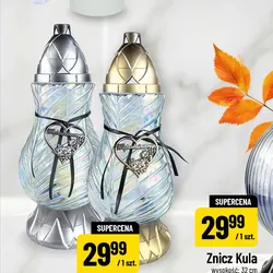 Znicz z zawieszką serce