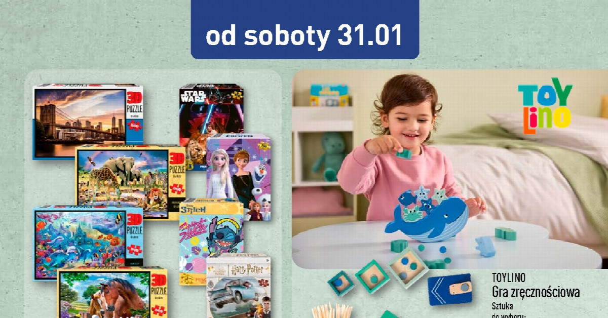 Mega zabawa za małe pieniądze: Puzzle 3D w Aldi za 29,99 zł — idealny prezent na chłodne wieczory
