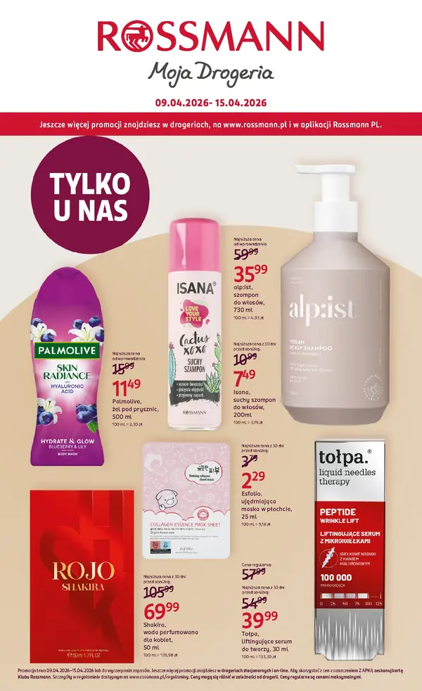 Strona 1 gazetki Rossmann