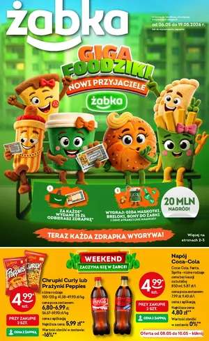 Gazetka Żabka promocyjna (06.05-19.05)