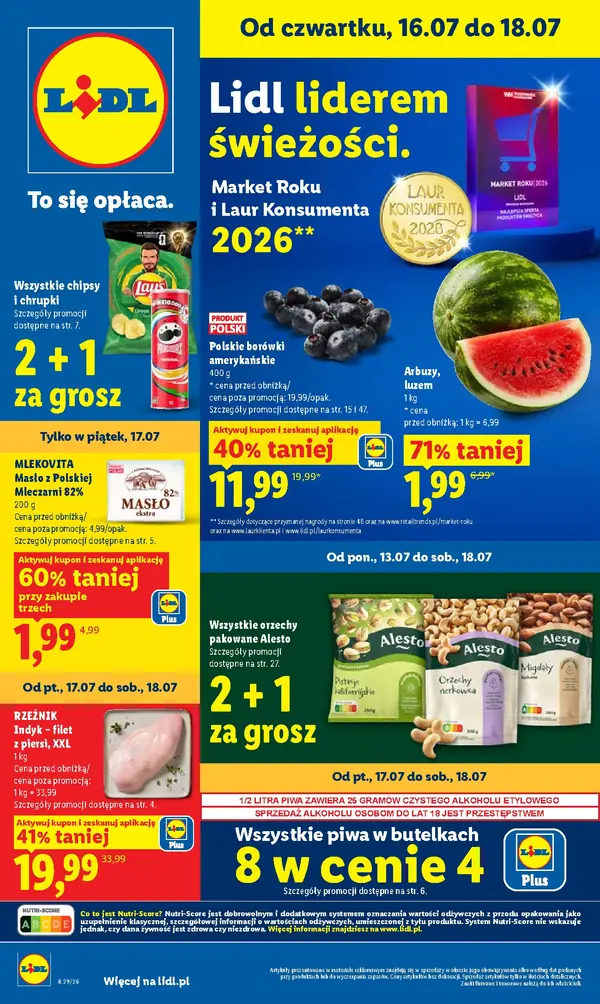 Strona 1 gazetki Lidl