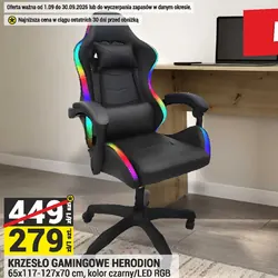 KRZESŁO GAMINGOWE HERODION