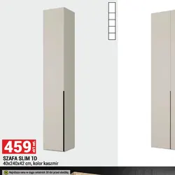 SZAFA SLIM 1D