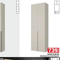 SZAFA SLIM 2D