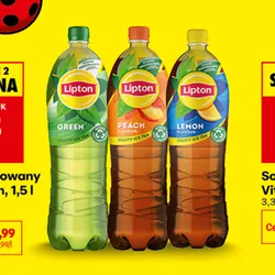 Napój niegazowany Ice Tea Lipton, 1,5 l