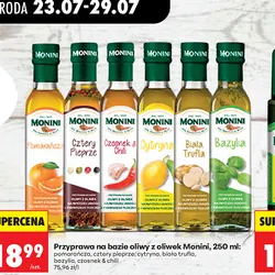 Przyprawa na bazie oliwy z oliwek Monini