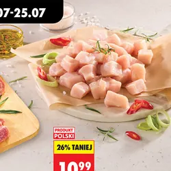 Kostka z fileta z piersi kurczaka, Kraina Mięs