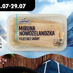 Miruna nowozelandzka, filet bez skóry