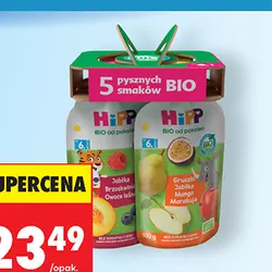Musy w koszyczku HiPP, 5x100 g