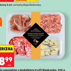 Selekcja specjałów z dodatkiem trufli Biedronka, 140 g