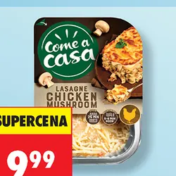 Lasagne chicken mushroom Come a Casa