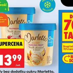 Lody bez dodatku cukru Marletto