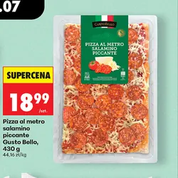 Pizza al metro salamino piccante Gusto Bello
