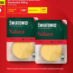 Ser żółty Salami w plastrach