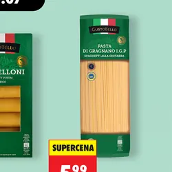 Makaron spaghetti alla chitarra Pasta di Gragnano IGP Gusto Bello