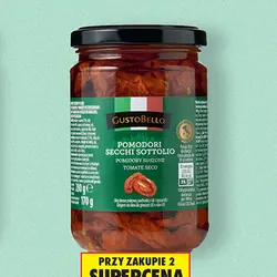 Pomidory suszone Gusto Bello, 280 g/170 g