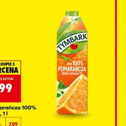 Sok pomarańcza 100% Tymbark