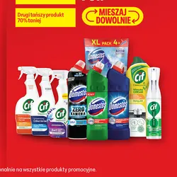 Produkty Domestos i Cif