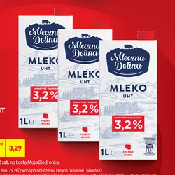 Mleko UHT 3,2% Mleczna Dolina