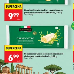 Ciasteczka Cremolotto z nadzieniem pistacjowym Gusto Bello