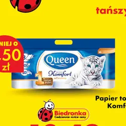Papier toaletowy Queen Komfort