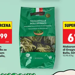 Makaron tagliatelle ze szpinakiem Gusto Bello