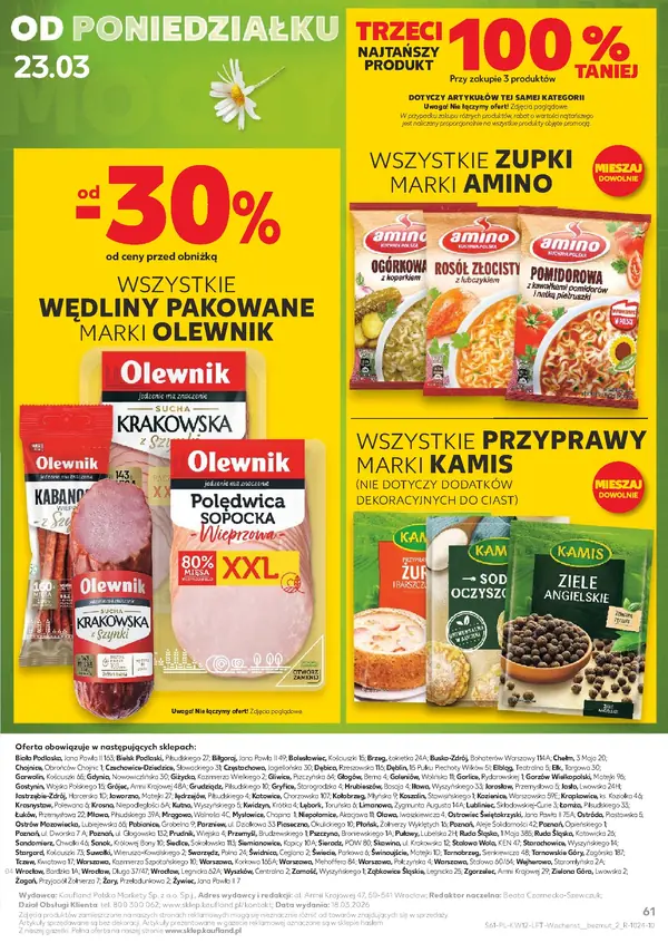 Strona 61 gazetki Kaufland