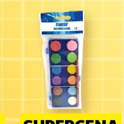 Farby akwarelowe na paletce