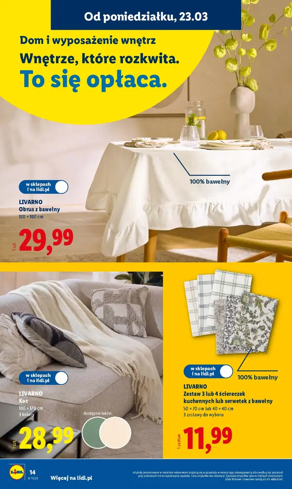Strona 14 gazetki Lidl